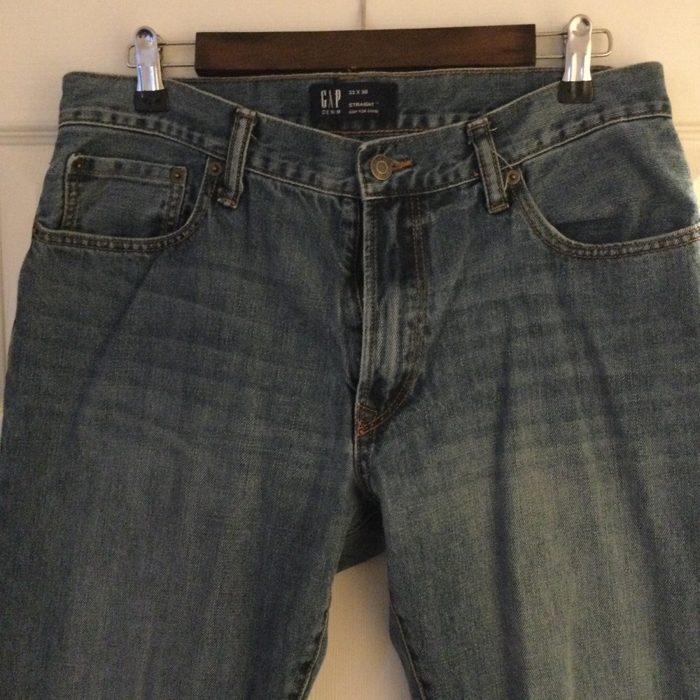 Gap straight denims